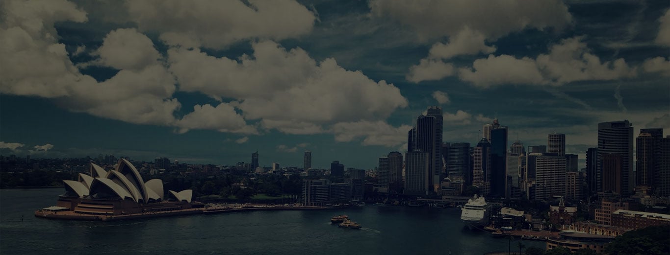 A stunning view of Sydney skyline