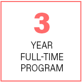 3 year full-time program 3 year full-time program