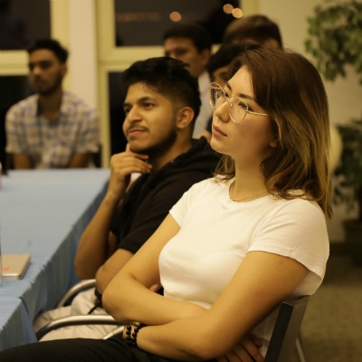 SP Jain students participate in the session hosted by
Dr Hrant Davtyan, AI & Data Science Strategist, at the Dubai campus