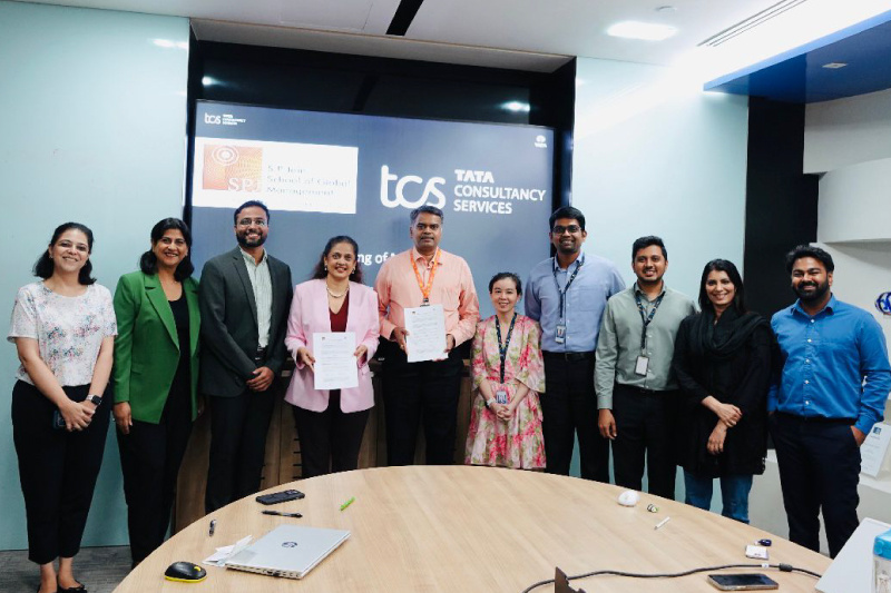 SP Jain signs MoU with Tata Consultancy Services (TCS) asia pacific