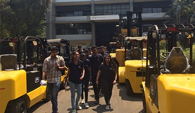 BBA Jags come out of the Forklift training area