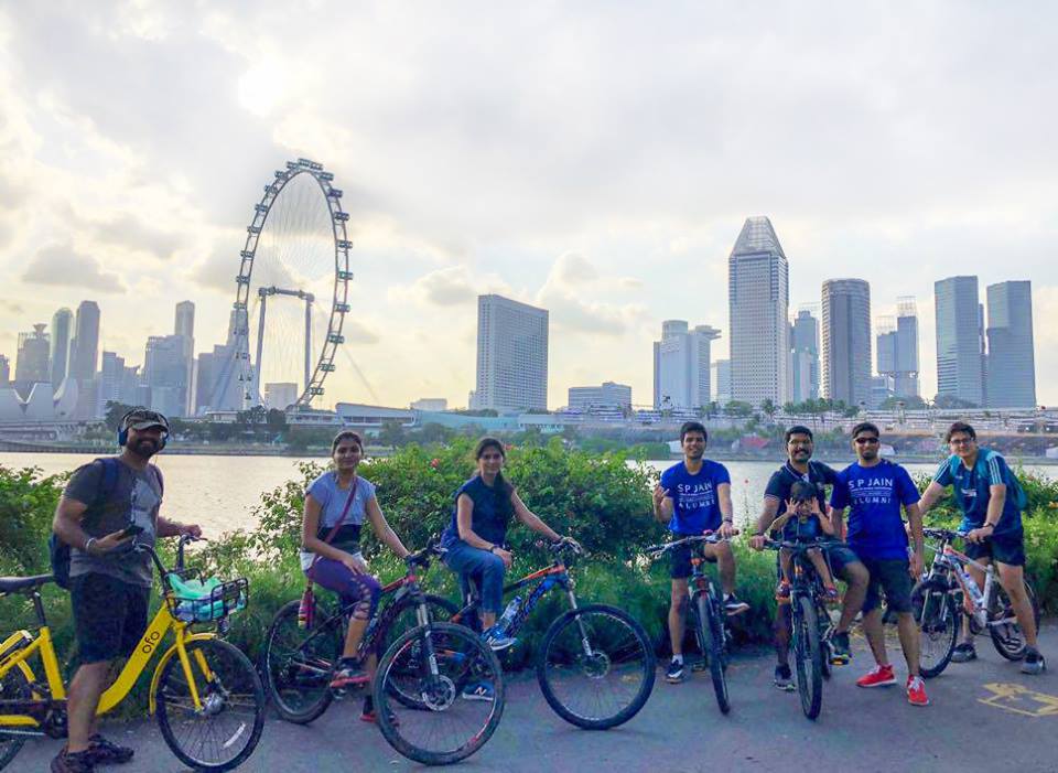 Cycling Across the East Coast Parkway - Alumni Community 