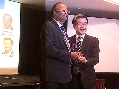 Karippur Nanda Kumar Conferred Fellowship by the Singapore Computer Society  