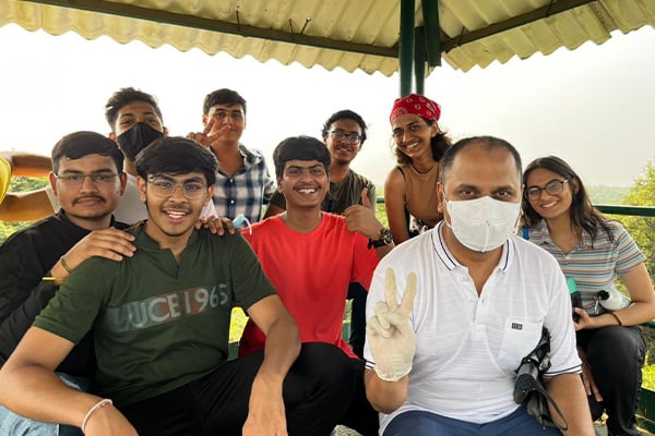 Discovering the balance between business and sustainability – BBA students visit Godrej Mangroves