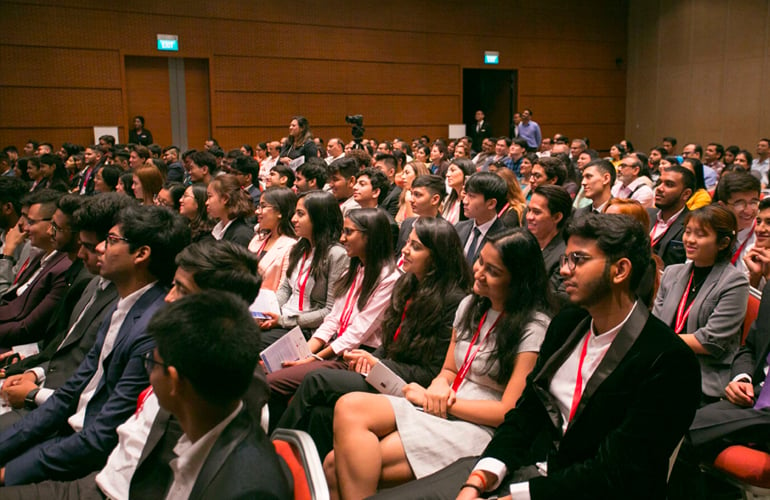 BBA September 2019 cohort begins their global journey in Singapore