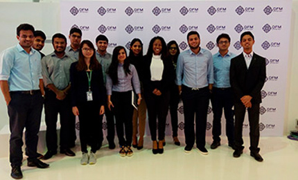 BEC students visit Dubai Financial Market